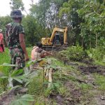 TMMD Tambakrejo Bersinergi Dengan Dinas PU-SDA Bojonegoro Normalisasi Sungai