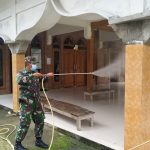 Tempat Ibadah Dilokasi TMMD Bojonegoro, Disterilisasi Satuan Tugas