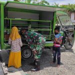Dorong Minat Baca Masyarakat, Satgas TMMD Bojonegoro Terjunkan SI MOKOS