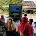 SI MOKOS Hadir Dilokasi TMMD Bojonegoro, Anak-Anak Jadi Ceria