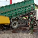 Pengaspalan Jalan TMMD Bojonegoro Desa Ngrancang 100% Tuntas