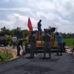 Jalan Mulus Hasil TMMD Bojonegoro Segera Bisa Difungsikan
