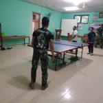 Jaga Kebugaran, Satgas TMMD 110 Kodim 0415/BTH Olahraga Bersama