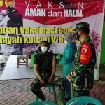 Di Vaksin, Satgas TMMD Bojonegoro : Aman Dan Halal