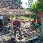 Berbekal Pengalaman, Satgas TMMD Bojonegoro Bedah Rumah Program Aladin