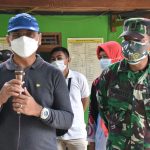 TMMD Bojonegoro, Danki Satgas Ingatkan Warga Terhadap Prokes Covid-19