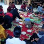 Satuan Tugas TMMD Bojonegoro Guyub Rukun Makan Malam Bersama
