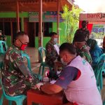 Petugas Kesehatan Tambakrejo, Cek Kondisi Tubuh Satgas TMMD Bojonegoro