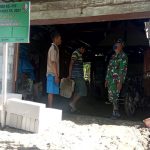 Danramil Tambakrejo Tinjau Rehab RTLH Program Aladin TMMD Bojonegoro Di Ngrancang