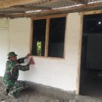 TMMD Bojonegoro, Renovasi Rumah Sumardi Capai 80 Persen