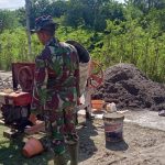 Satuan Tugas TMMD Kodim Bojonegoro Kebut Pemasangan U-Dith Drainase