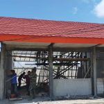 Satgas TMMD Kodim Bojonegoro Percepat Pemlesteran Dinding Gedung SD Ngrancang