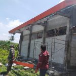TMMD Kodim Bojonegoro, Satgas Kebut Pemasangan Resplank