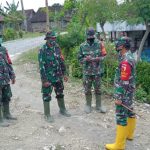 Tinjau Sasaran, Dansatgas TMMD Bojonegoro Pastikan Proges Jalan Selesai Tepat Waktu