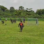 Sikap Gotong Royong Terus Ditunjukkan Para Anggota Satgas TMMD Bojonegoro