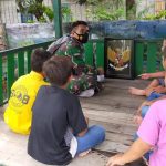 Satgas TMMD Bojonegoro Berikan Wasbang anak-Anak Ngrancang