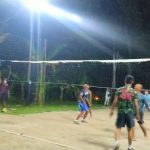 Motivasi Pemuda Ngrambah, Satgas TMMD Bojonegoro Gelar Olahraga Bersama