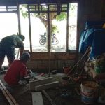 Jelang Pembuatan Lantai, Rumah Sasaran TMMD Bojonegoro Segera Ditempati