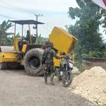 Pembangunan Jalan TMMD Bojonegoro, Satgas Terjunkan Alat Berat