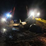 Satgas TMMD Kodim 0415/BTH Evakuasi Bomag yang Terperosok