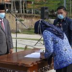 Bupati Umar Ahmad Lantik Sejumlah Pejabat Pemkab Tubaba