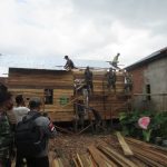 Pembedahan Rumah Warga Desa Sungai Terap Capai 45 Persen