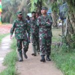 Jelang H-2, Kasrem 042/Gapu Tinjau Jalan Hasil TMMD Kodim 0415/BTH