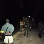 Walau Larut Malam Satgas TMMD Kodim 0415/BTH Tetap Bekerja