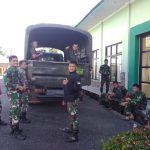 Sebulan Bertugas di Desa, Kini Personel Satgas TMMD Kodim 0415/BTH Kembali ke Markas