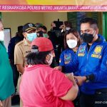 Satres Narkoba Polres Metro Jakarta Barat Resmikan Kampung Tangguh Jaya di Kalideres.