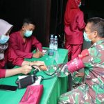Anggota Kodim 0807 Tulungagung Jalani Vaksinasi Covid-19