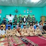 Perdana Program Kodim 0416 / Bute Safari Sholat tahajud dan Sholat Subuh di Ponpes Al- Falah