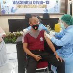 Kasubag Humas: Saya dan Ratusan Personel Polres Muaro Jambi Telah Divaksin