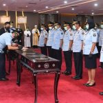 Menkumham Lantik 2 Pimpinan Tinggi Pratama Kanwil Kemenkum dan HAM Banten