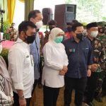 Rombongan Menteri Pertanian Dan Muspida Menggelar Kunjungan Ke Gresik Dalam Rangka Panen Raya