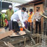 Peletakan Batu Pertama Pembangunan Kantor MWC NU Gondang
