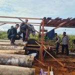 Tim Gabungan Gelar Patroli Bersama Temukan Aktifitas Illegal Logging