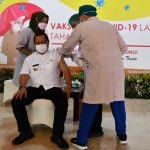 Bupati Tulungagung Jalani Suntikan Vaksin Covid-19 Tahap Kedua