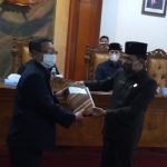 LKPj Bupati Tulungagung TA 2020 Pada Rapat Paripurna Dengan DPRD, Ekonomi Menurun, Kemiskinan Meningkat