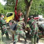 Minimalisir Banjir, Satgas TMMD Turunkan Dekker Gorong-Gorong