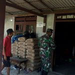 Danramil Tambakrejo, Tinjau Sasaran Bedah Rumah Program Aladin TMMD Bojonegoro