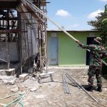 TMMD Kodim Bojonegoro, Pembangunan Gedung SD Di Ngrancang Capai 60 Persen