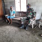 Komsos Dengan Penerima Program, Satgas Jelaskan Manfaat TMMD Bojonegoro