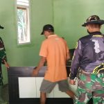 Program Aladin TMMD Bojonegoro, Rumah Karjo Tahap Pemasangan Pintu