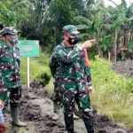 Bersama Dinas PU SDA Bojonegoro, Satgas TMMD Normalisasi Sungai Ngrancang