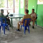 Maksimalkan Pekerjaan, Satgas TMMD Bojonegoro Diskusi Bersama Pemdes Jatimulyo