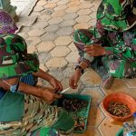 Kuliner, Begini Cara Satgas TMMD Bojonegoro Mengolah Belalang