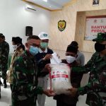 Angkat Tema”Untuk Mu Negri Kami Berbakti dan Peduli”Kodim 0602 Serang Salurkan Bantuan