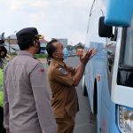 Tanpa Suket, Dua (2) Unit Bus Terpaksa Putar Balik