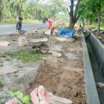 Tak Pasang Plang,Proyek Pembangunan Saluran Desa Dolok Estate Disorot